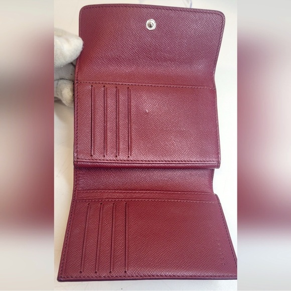 💯 Authentic Celine Rare Pink Leather Kislock Wallet - Picture 7 of 10